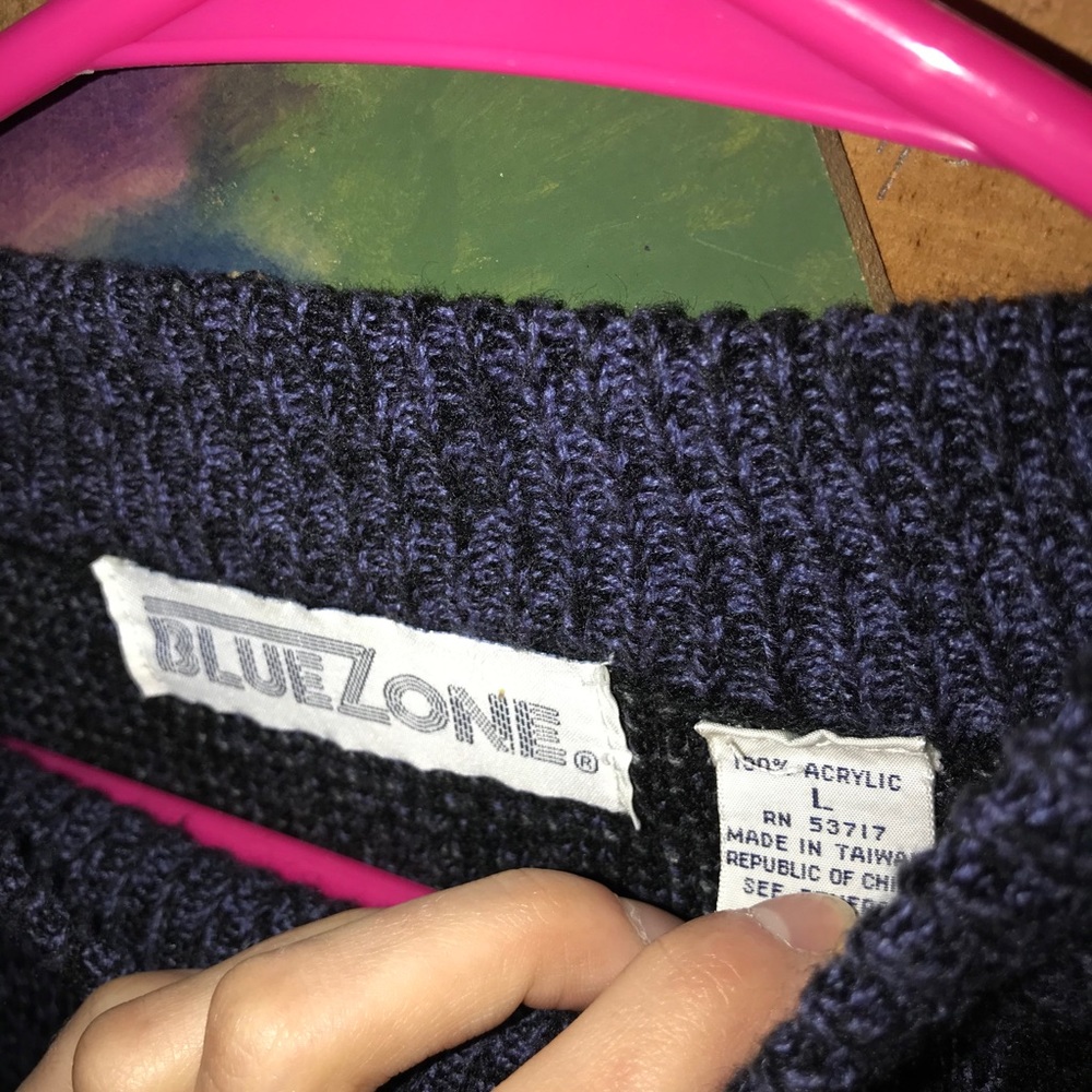 Blue Zone Sweater - Picture 2 of 2